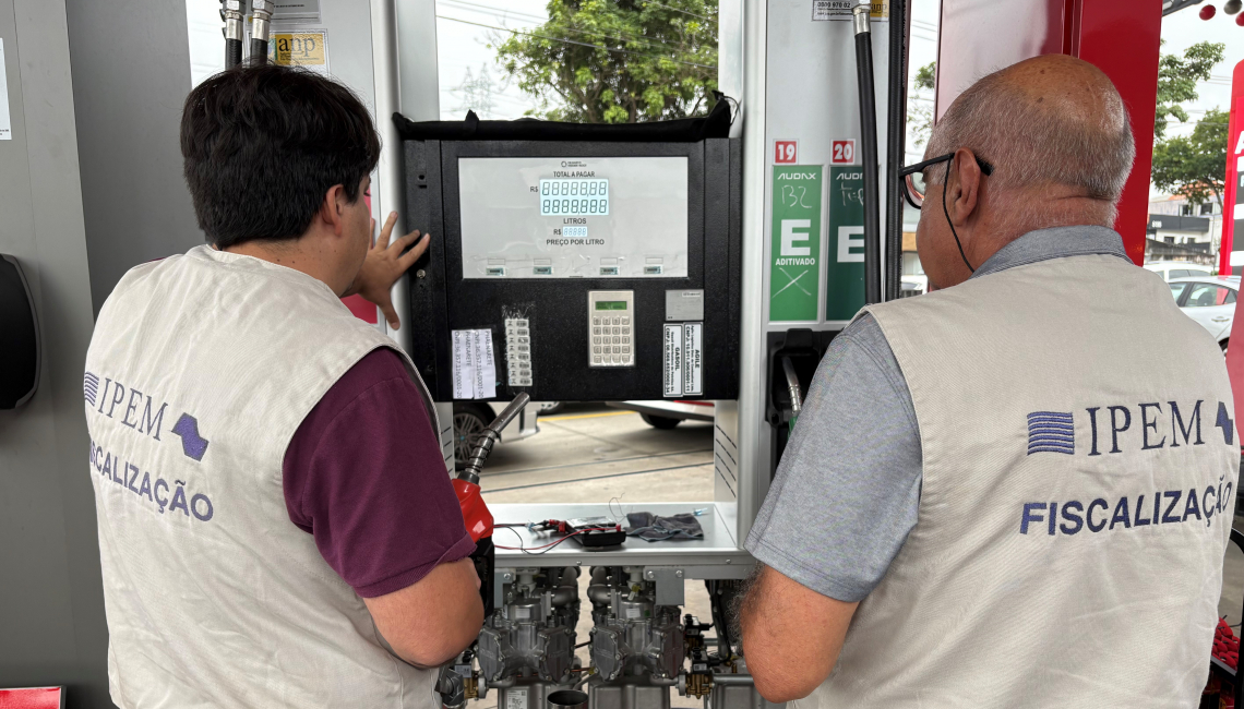 Na capital, Ipem-SP integra Operação Semana do Consumidor e detecta irregularidades em bombas medidoras de combustíveis
